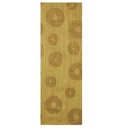 Heritage Lace Heritage Lace SY-1336AG Serenity 13 x 36 in. Runner; Amber Gold SY-1336AG